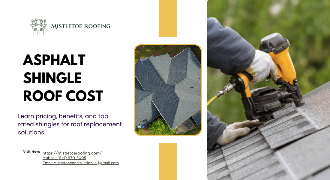 Asphalt shingle roof cost